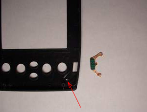 Самостоятельный ремонт кнопки включения питания КПК Palm IIIc. #2