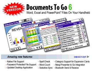     Documents To Go 6.0   Microsoft Office
