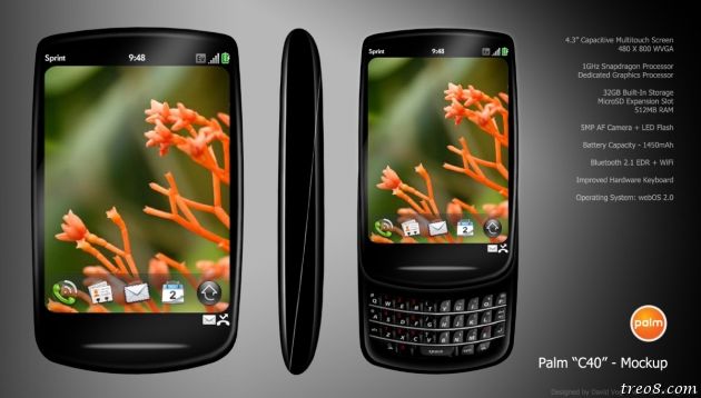 Palm C40  webOS 2.0