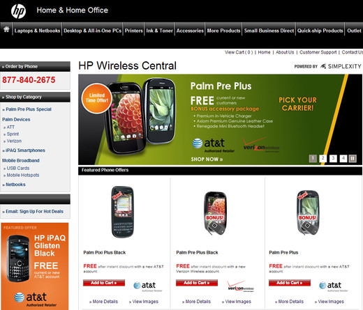 HP Wireless Central