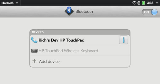  HP TouchPad       