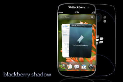 BlackBerry Shadow    RIM  webOS